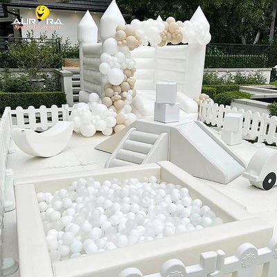 ซื้อ เด็ก สีขาว อุปกรณ์เล่นอ่อน สนามเด็ก บอลสระว่ายน้ํา online manufacture
