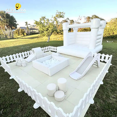 Beli Taman bermain Peralatan Soft Play Inflatable Indoor Outdoor Paket Soft Play Putih online manufacture
