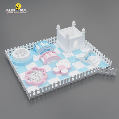 Mua Sân chơi Thiết bị chơi mềm đặt ngoài trời chơi màu hồng xanh trắng trong nhà nhảy online manufacture