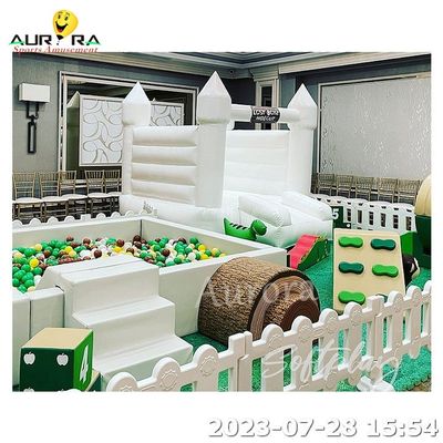 kupować Miękkie zestawy zabaw dla dzieci Miękkie zestawy zabaw Merry Go Round Outdoor Playground Climber Ball Pit online manufacture