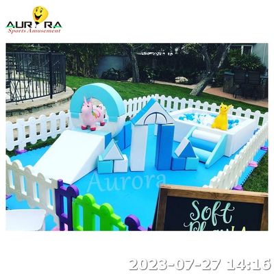 Mua Soft Play Người leo núi Thiết bị ngoài trời Trẻ em giải trí Blue Ball Pit sân chơi trong nhà online manufacture