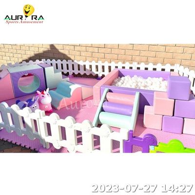 comprare Attrezzature per giochi al coperto Set giochi morbidi Bambini Set per arrampicata morbida rosa bianco online manufacture