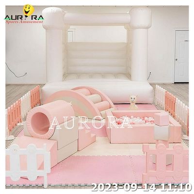 Mua Trẻ em chơi khu vực leo núi kết hợp Thiết bị chơi mềm thổi phồng bouncer online manufacture