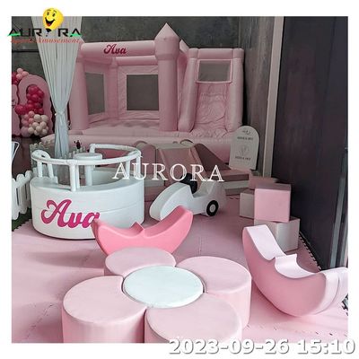 ซื้อ เด็กๆ บ้านกระโดดแบบอัดอัด ช่องเล่นอ่อนๆ สําหรับเด็กๆ คารูเซล online manufacture