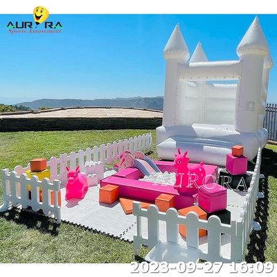 Beli Peralatan Soft Play Inflatable Soft Play Set Murah Taman bermain indoor rumah lompatan online manufacture