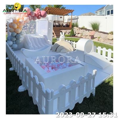 Beli Peralatan Soft Play Daycare Center Indoor Soft Play Putih Untuk Sewa Rumah Penjaga online manufacture