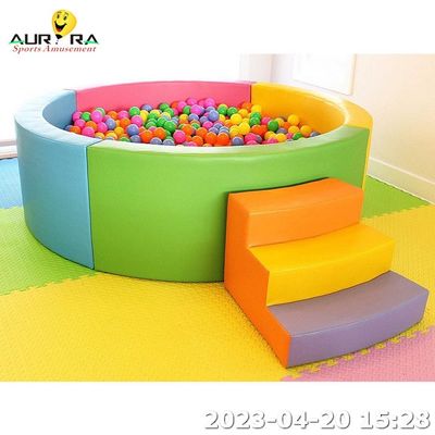 ซื้อ เด็กปีนฟองเล่นชุดกับบอลปิทและสไลด์ สนามเล่นอ่อนในห้อง OEM online manufacture