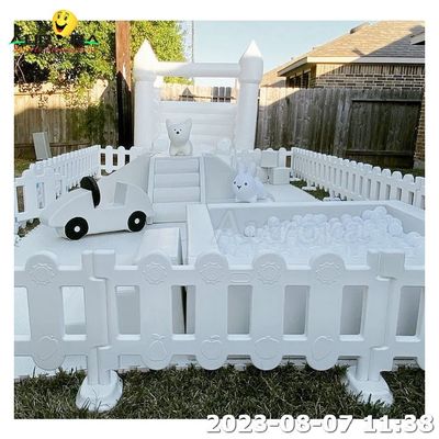 comprar Equipamento de playground Área de brinquedos para crianças Indoor White Soft Play Equipment Set online manufacture