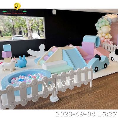 acheter Couleurs vives Équipement de jeux pour enfants en mousse Jeux en mousse avec un trou de balle à l' intérieur en extérieur online manufacture