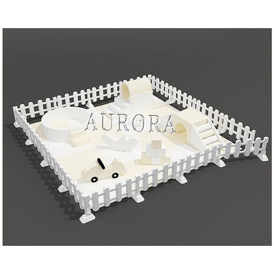 acheter Ensemble de jeux doux équipement extérieur blanc avec paquet de couleurs nues pour enfants online manufacture