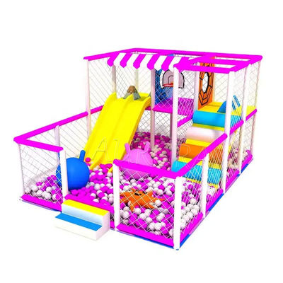 Mua Màu tím màu vàng trong nhà Soft Play Playground Trẻ em Adventure Amusement Play Structure online manufacture