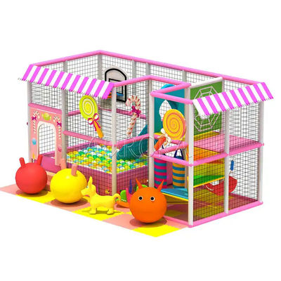 acheter Fabrique Labyrinthe Enfants Équipement de terrain de jeux intérieur rose Thème de bonbons commerciaux online manufacture