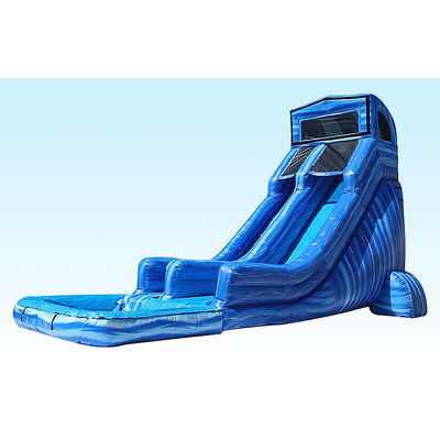 Buy Jumping Castles Inflatable Water Slide Inflatable Garden Activity Water Slide Blue online manufacture