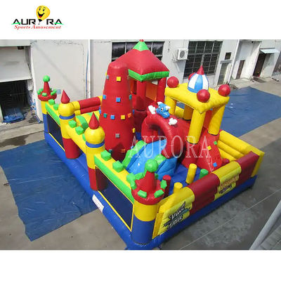 Buy Amusement Park Inflatable Jumping Castle Indoor Outdoor Bounce House CE EN14960 online manufacture