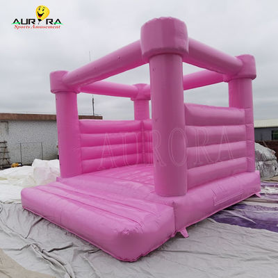 ซื้อ บ้านกระโดดแบบปูนสีชมพูในกลางแจ้ง งานเลี้ยงวันเกิด บ้านกระโดดลายสัญลักษณ์ที่กําหนดเอง online manufacture