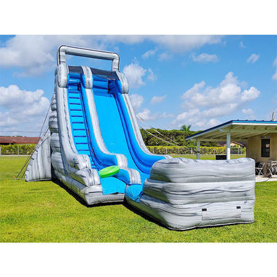 Buy OEM Big Inflatable Slip And Slide Water Park Jumping Castle For Child And Adult online manufacture