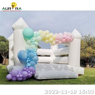 Mua White Inflatable Bounce House Inflatable Bouncy Castle Cho Trẻ Em Tiệc trưởng thành online manufacture