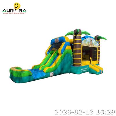 ซื้อ OEM ODM Outdoor Inflatable Bounce House 0.55 มม. พีวีซี บอนเซอร์บอนเซอร์คอมบอน online manufacture