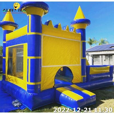 Mua Chủ đề tùy chỉnh Khả năng thổi bốc nhà nhảy Bouncer màu xanh dương Combo Slide online manufacture