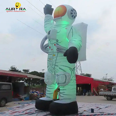 Buy 20 Feet Height Giant Inflatable Astronaut Stage Advertising Custom Inflatable Shapes online manufacture