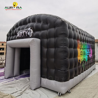 खरीदें पोर्टेबल inflatable डिस्को पार्टी तम्बू आउटडोर पिछवाड़े नाइट क्लब ब्लो अप तम्बू online manufacture