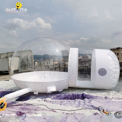 comprar En el exterior Gran túnel único clara carpa de cúpula inflable Casa de cúpula transparente online manufacture