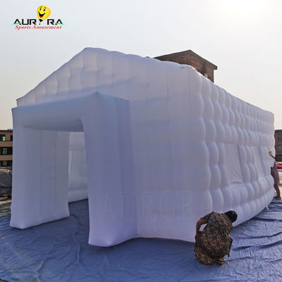 खरीदें कस्टम लोगो बैकयार्ड inflatable क्लब टेंट, वाणिज्यिक inflatable एयर क्यूब टेंट online manufacture
