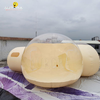 ซื้อ 1.0 มิลลิเมตร ใส PVC บัวบับบูล เฮ้าส์ เต็นท์สีเหลือง online manufacture