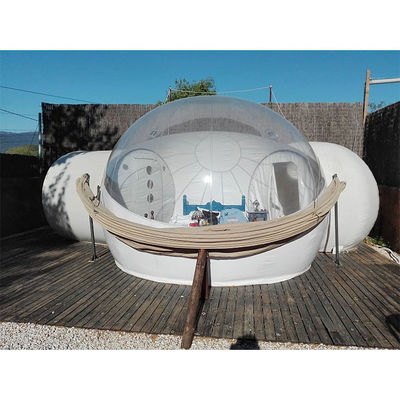comprar Acampada al aire libre Casa de burbujas Tienda inflable con túnel Color transparente claro online manufacture