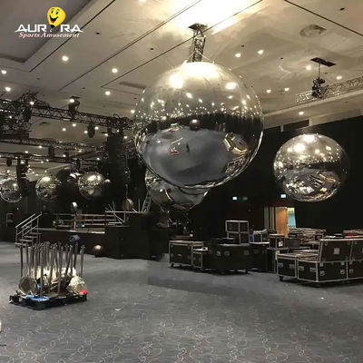 Beli Berwarna-warni 0.3mm PVC Inflatable Mirror Ballon Party Bola Dekoratif Besar online manufacture