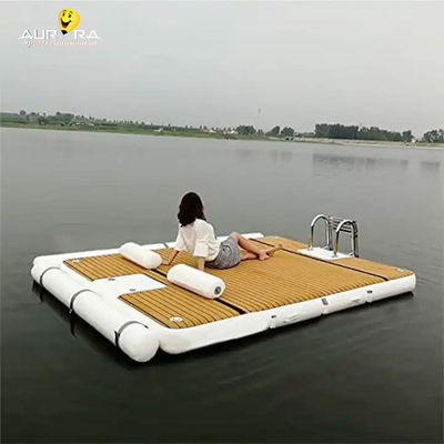 ซื้อ การอาบน้ําแดด พลาตฟอร์มท่าเรือพีวีซี ท่าเรือพีวีซี เรือกีฬา online manufacture