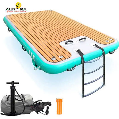 ซื้อ พลาตฟอร์มลอยแบบอัดลม ผ้าผนังคู่ พีวีซี 352cmx155cm ความหนา 20cm online manufacture