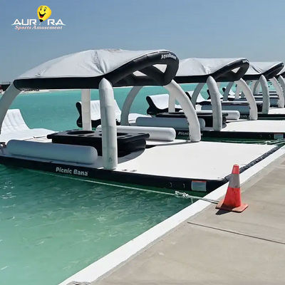 acheter Port flottant à souffler sur mesure de 0,9 mm PVC Port d'air d'eau noire et blanche pour bateaux online manufacture