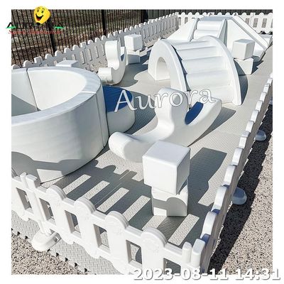 ล่าสุด Soft Play อุปกรณ์สนามเด็กในบ้าน ใหญ่ Soft Play Set ขาว