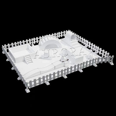 Área de Jogos para Crianças Branco Soft Play Equipamento Soft Ball Pit Party Aluguel