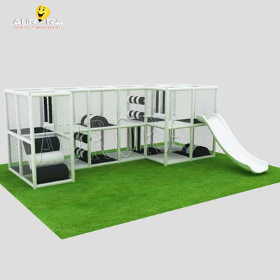 อุปกรณ์เล่นในห้องเด็ก สีดําและสีขาว Soft Play Climb Foam Play Set