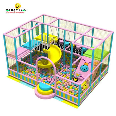 สีเหลือง LLDPE สนามเด็กเล่น โรงเรียน อุปกรณ์เล่นอ่อนในห้องสําหรับเด็ก