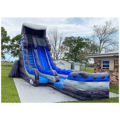 Commercial Lake Outdoor Kids Bouncing Castle Big Backyard Inflatable Water Slide