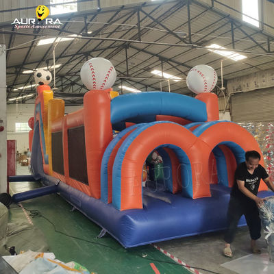 สนามอุปสรรคแบบพีวีซี ผ้าใบลม สนามเล่นกลางแจ้ง สนามระเบิด
