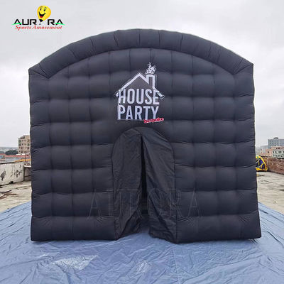 กลางแจ้งหลายประสงค์ ปาร์ตี้ เปลือกเต็นท์สโมสร บล็อปขึ้น Event Tent สีดํา